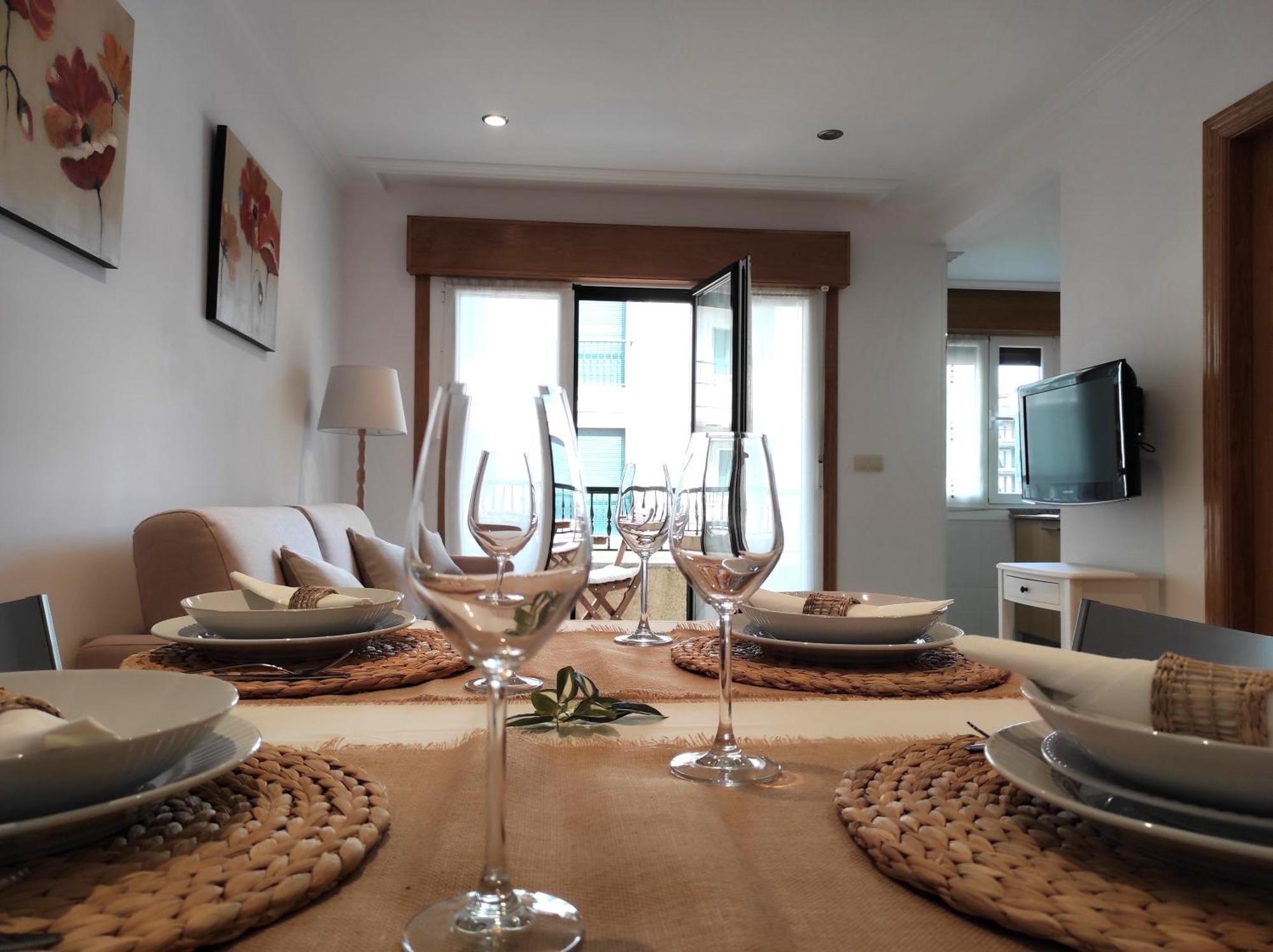 Siradella Vacaciones - A Lanzada Apartment Санксенсо Екстериор снимка
